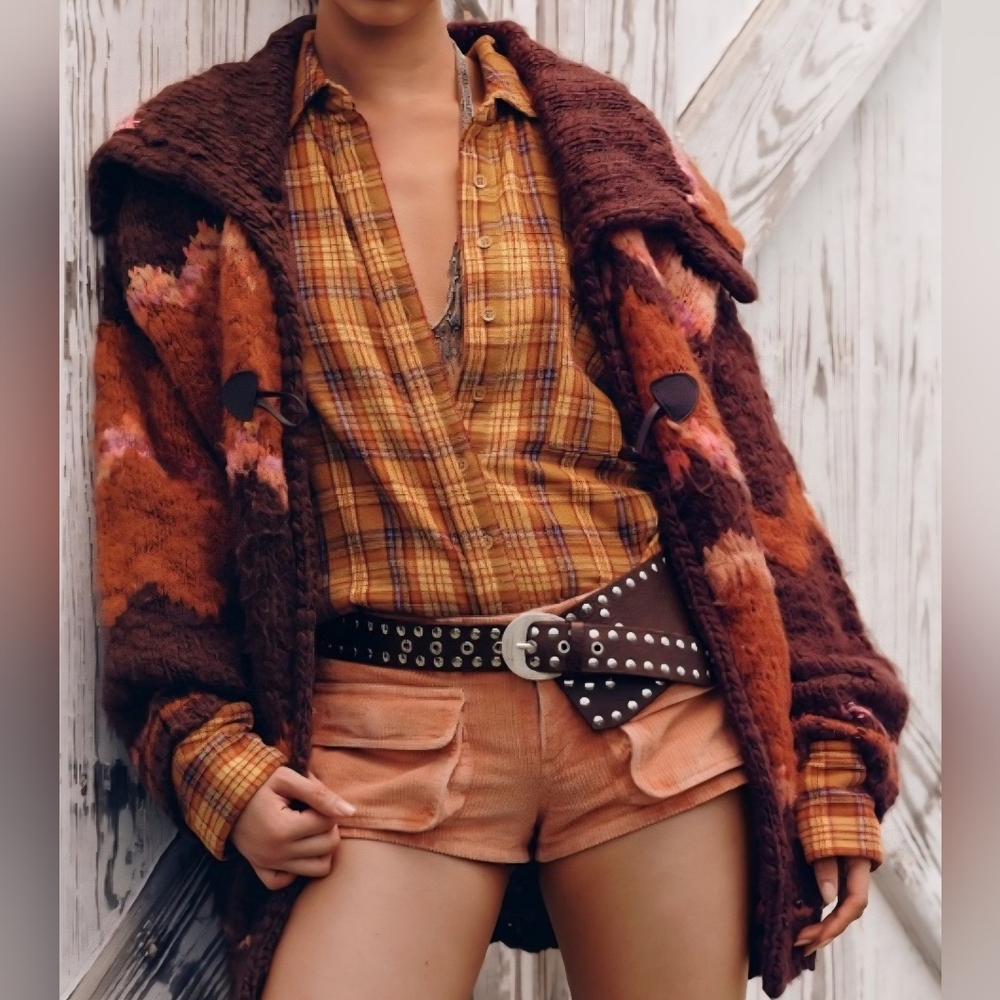 FREE PEOPLE Westray cardigan, Size Large, Multicolor, Retail Price $298.00 USD - Picture 5 of 16